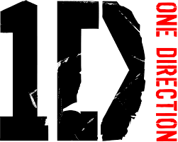 Building the logo in black and white, the design becomes a brilliant one. 1d Logo One Direction Logo One Direction Wallpaper One Direction
