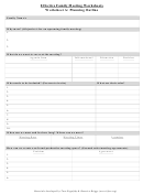 Agenda item suggestion page, so each member of the family can. Family Meeting Agenda Template Printable Pdf Download