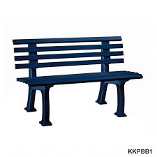 Check spelling or type a new query. Plastic Park Bench Blue Benches From Bigdug Uk