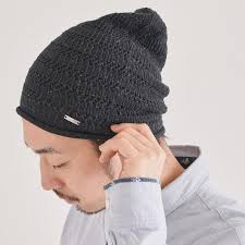 100% Linen Summer Beanie, Seamless Breathable Cap, Light Weight Slouchy  Beanie. Made in JAPAN, Organic Chemo Hat, Anti-bacterial Material