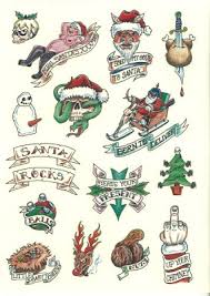 Guys can even choose to get one design on each finger for a collection of drawings. Christmas Tattoo Design Ideas Image Picture Photo 11 Quotesbae