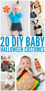 Easy Diy Baby Costumes For Halloween The Country Chic Cottage