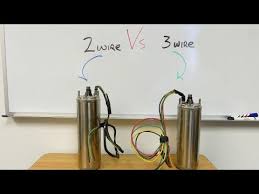 As the liquid level goes up or down, it moves vertically with the liquid level. 2 Wire Vs 3 Wire Well Pump Motors Youtube
