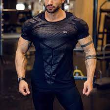 Description Product Name Fitness Solid Color Flash Drying Short Sleeved T Shirt Brand Name Uper Best Casual Shirts Summer Outfits Men Casual Shirts For Men