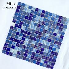 Stately, timeless, ordered and dignified. Blue Glass Swimming Pool Mosaic Tile Tiling Mosaic Tiles Tile Bluetile Mosaic Aliexpress