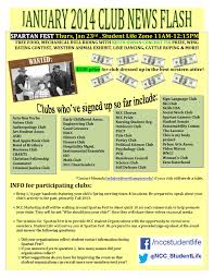 january 2014 spartan club newsflash by northampton community