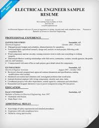 Check spelling or type a new query. Electrical Engineer Resume Sample Resumecompanion Com Engineering Resume Resume Examples Sample Resume