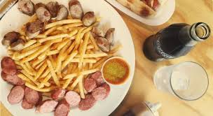 Find a translation for global standard food in other languages: Salchichas Gsf Picture Of German Street Food Medellin Tripadvisor