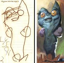 Children S Drawing Painted Realistically Whatthecool Childrens Drawings Drawing For Kids Realistic Art