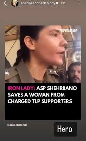 ASP Shehrbano hailed as a hero after rescuing woman from charged mob in  Lahore