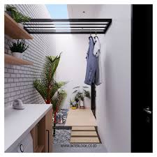 Disini selain sebagai tempet cuci baju, juga fungsi dari taman belakang ini sebagai sirkulasi salam sukses dari kami, bila ingin desain dan denah yang lain silahkan komen di kolom komentar facebook rumah shabby minimalis. 14 Ide Tempat Cuci Baju Dan Gosok Terbaik Ruang Cuci Ruang Cuci Baju Ide Dekorasi Rumah