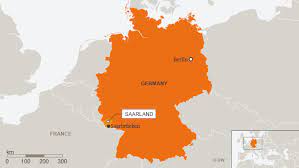 Regional map germany, saarland map, lander germany. Saarmojis German State Of Saarland Gets Its Very Own Emojis News Dw 15 03 2018