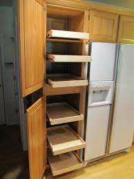 Pulloutshelves Create Better Visibility And Easier Access To Deep Narrow Cabinetpantries Ht Narrow Pantry Pantry Shelving Storage Closet Organization