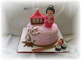 Japanese Themed Cake Torta A Tema Giappone Bolo Tema Japao Japanese Cake Japan Cake Themed Cakes