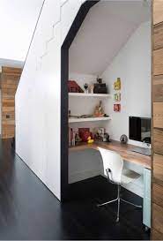 Soluzioni Salva Spazio Idee Per Sfruttare La Scala E Il Sottoscala Dettagli Home Decor Scrivania Sotto Le Scale Sottoscala Disegno Scala