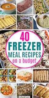 40 Easy Freezer Meals That Ll Save You A Ton Of Time Beef Freezer Meals Freezable Meals Freezer Friendly Meals