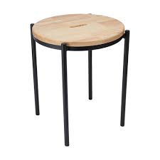 With a metal or wooden frame, a sturdy pub set. Timber Top Short Stool Kmart