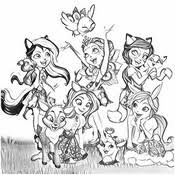 Welcome to the home of enchantimals on youtube! Coloring Pages Enchantimals Morning Kids