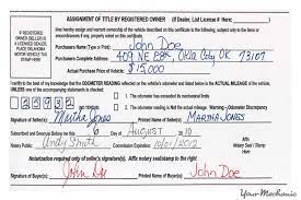 An additional $2 lien recording fee may also apply. How To Transfer The Title Of A Car Yourmechanic Advice