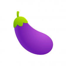 Cartoon Eggplant Emoji Icon Stock Vector Spon Emoji Eggplant Cartoon Vector Ad Eggplant Emoji Emoji Cartoon