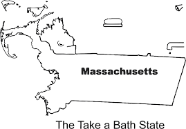 A Funny Map Of Massachusetts Funny Maps Map Funny