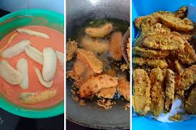 Cara Bancuh Tepung Beras Untuk Masak Pisang Dan Cempedak Goreng Yang Sangat Mudah Dan Sedap Sesuai Untuk Anda Yang Baru Nak Cuba Buat Food Breakfast Desserts