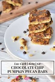 Look no better than this list of 20 finest recipes to feed a group when you need outstanding ideas for this recipes. Keto Chocolate Chip Pumpkin Pecan Bars Low Carb Dessert Bars Enjoy This Delicious Keto Low Carb Recipes Dessert Diet Desserts Recipes Keto Chocolate Chips