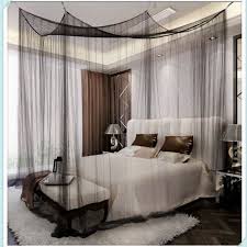 Maybe you would like to learn more about one of these? Douhoow Mosquito Bed Canopy Solid Color Mesh Canopy Four Poster Bed Curtains Walmart Canada