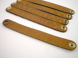 Snap Leather Bracelet With Your Name Or Your Boyfriends Name Or The Word Love Or Peace Stamped Into The Le My Childhood Memories Childhood Memories Childhood