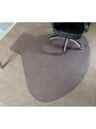 Realspace Chair Mat For L Shaped Clear Office Depot
