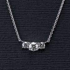 4.7 out of 5 stars 35. 16 Three Stone Diamond Necklace Ideas Diamond Three Stone Diamond Diamond Necklace
