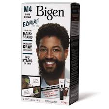 Bigen Powder Hair Dye Brown Black Men S Ez Permanent Hair Color M4 Dark Brown In 2020 Hair Color Permanent Hair Color Hair Beard Styles