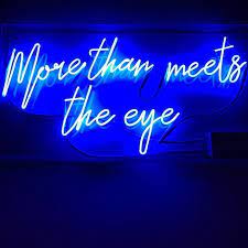 Latergram Toronto Parkdale Neon Neonlights Slogans Mycity Instagood Decor Lovetoronto Nofilter Blue Neon Quotes Neon Words Blue Neon Lights