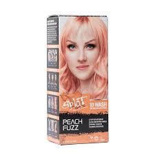 Create mixture of baking soda and lemon juice. Splat 10 Wash Temporary Hair Dye 6 Oz Peach Fuzz