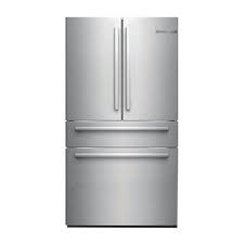 Best Buy Bosch 800 Series 21 Cu Ft 4 Door French Door Counter Depth Refrigerator Stainless Steel B36cl80sns In 2020 Counter Depth Refrigerator Stainless Steel Refrigerator Cool Things To Buy