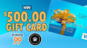 Learn more about giftcards.com for business » order business branded gift cards now » corporate (for orders over $10,000). Win A 500 Visa Gift Card From Paci Power99 Saskatchewan S Hit Music