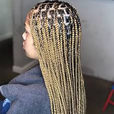 Black And Blonde Ombre Knotless Braids Risse S Keeper Knotlessbraids Knotlessboxbraids Boxbraids Knotless Braids Braider Front Lace Wigs Human Hair Colored Braids New Braided Hairstyles