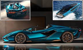 Conor mcgregor is recovering in style from his gruesome leg injury — with a nearly $4 million lamborghini yacht dubbed the supercar of the sea.. Lamborghini Unleashes Sian Roadster Hypercar That Inspired Its Boat This Is Money