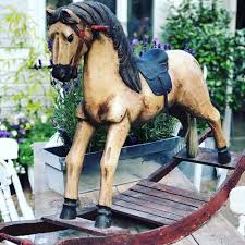 Shop a wide selection of products for your home at amazon.com. Vintage Wooden Rocking Horse