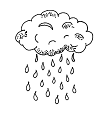 The red color is on the outside of the rainbow, followed by the. Printable Cloud Coloring Pages Coloringme Com