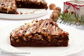 1 pahar albusuri,1 pahar zahar, 1 pahar faina, 100 gr nuci taiate si prajite, 50 gr ulei sau unt topit, coaja rasa de portocala, 50 gr. Prajitura Cu Ciocolata Spargatorul De Nuci Diva In Bucatarie