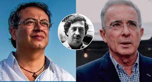 Esta vez, las redes sociales hicieron viral de nuevo una fotografía falsa en la que se veían abrazados álvaro uribe y pablo escobar. Petro Y Uribe Se Enfrentan Por Nexos Con Pablo Escobar