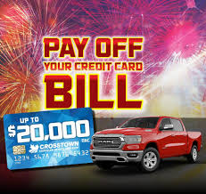 Check spelling or type a new query. Pay Off Your Credit Card Bill Crosstown Chrysler Jeep Dodge