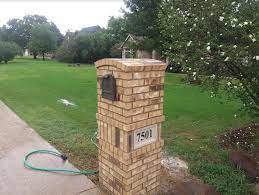 Crafters modern brick mailbox designs. Pin On Custom Mailboxes