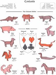 Mythological Creatures And The Chineses Zodia Origami Chinese Crafts Origami Origami Tattoo