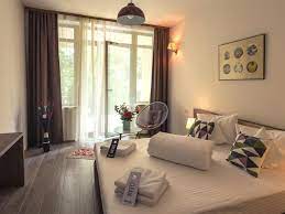 Unitatea pune la dispozitie 9 camere duble, 2 camere triple si un apartament. Hotel Arome 22 Din Eforie Sud