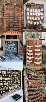 Chic Rustic Seating Chart Display Wedding Ideas For 2018