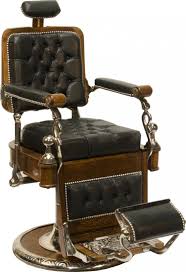 441 Vintage Koken Oak Black Leather Barber Chair Lot 441 Barber Chair Barber Chair Vintage Leather Bean Bag Chair