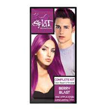 Splat Berry Blast Hair Color Kit Semi Permanent Magenta Pink Hair Dye Walmart Com Pink Hair Dye Permanent Pink Hair Dye Splat Hair Color