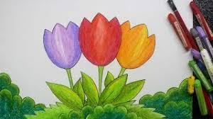 Berikut adalah artikel tentang cara menanam tulip di negara tropis seperti di indonesia. Cara Menggambar Dengan Gradasi Tema Bunga Youtube